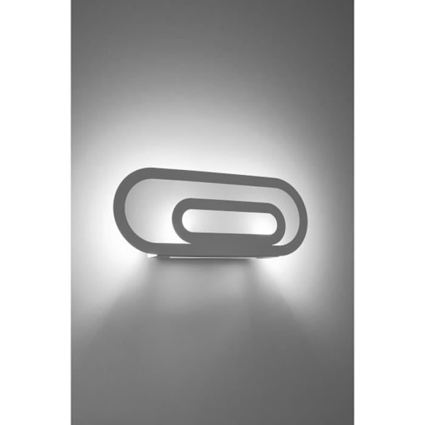 SACCON G9 LED Væglampe Moderne Væglampe LOFT Design - Hvid