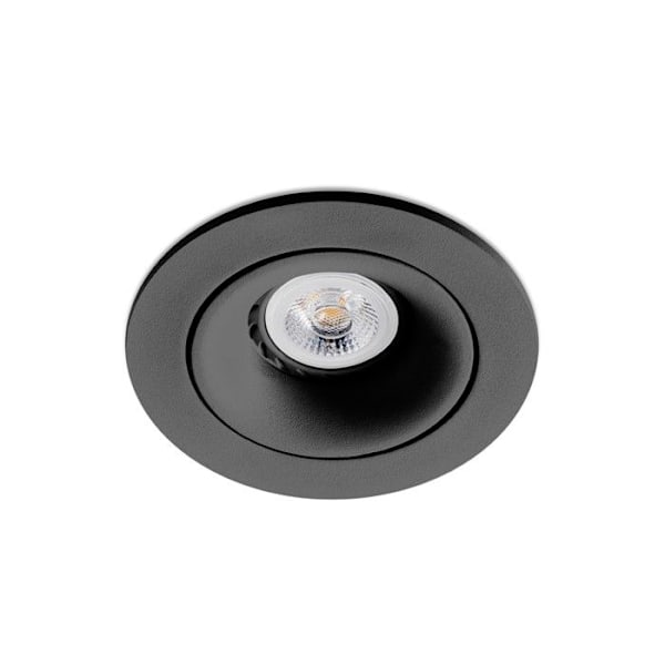 ARGÓN Sort forsænket loftslampe fra FARO 43411 BLANCO