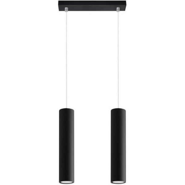 Lagos 2 Taklampa Modern Boho Design för Sovrum Vardagsrum Trappor Hall - Svart