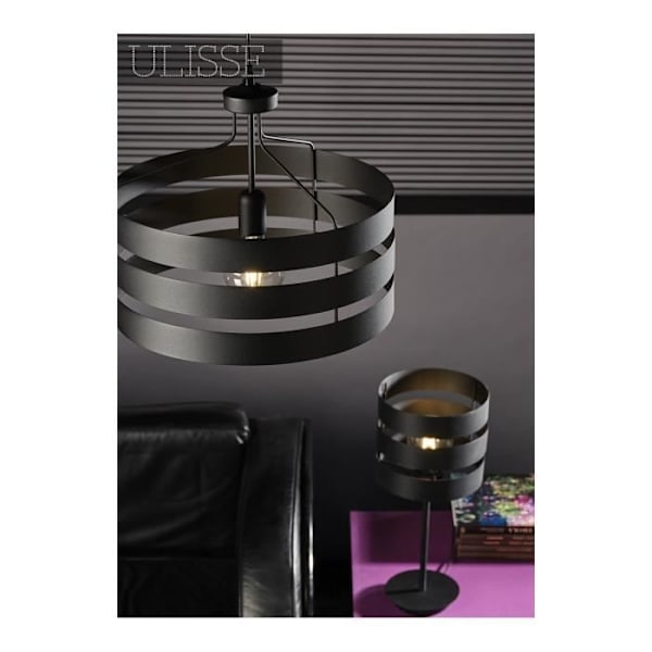 Loftlampe - ONLI - ULISSE - Sort - Diameter 45 cm - Metal