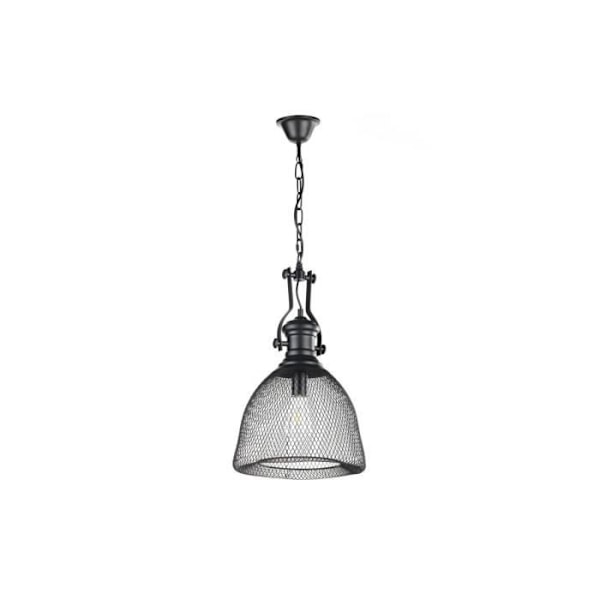 Ophængt loftlampe - Onli - GRAMMY - Metal - Sort - E27 - 32 cm