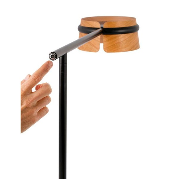 Gulvlampe - Faro Barcelona - Loop LED gulvlampe (6W) NIKKEL