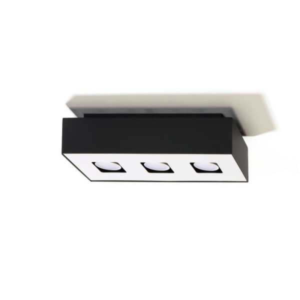 MONO 3 LED loftslampe - Sollux Lighting - Sort - Industriel - Loft - Multilights