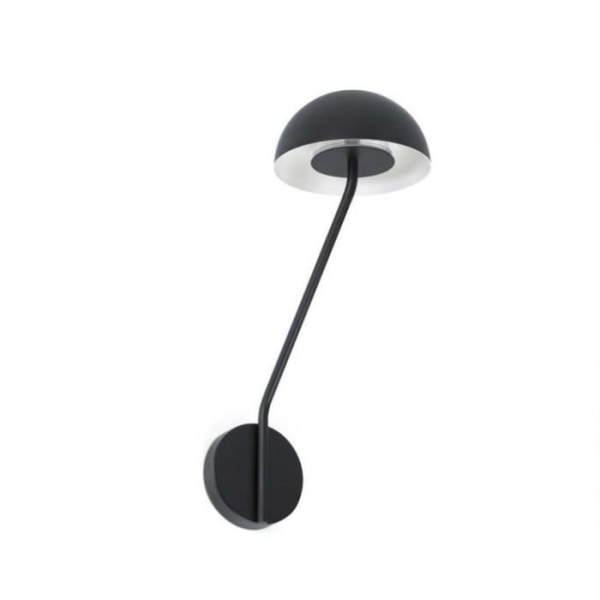 PURE-LED vägglampa Metall H41cm Svart Faro H 41cm / L 15cm / rosett Ø 10cm