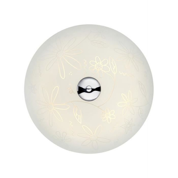 LED loftlampe - m a r k s l o j d - 35 cm - Hvid - Metal - Dæmpbar