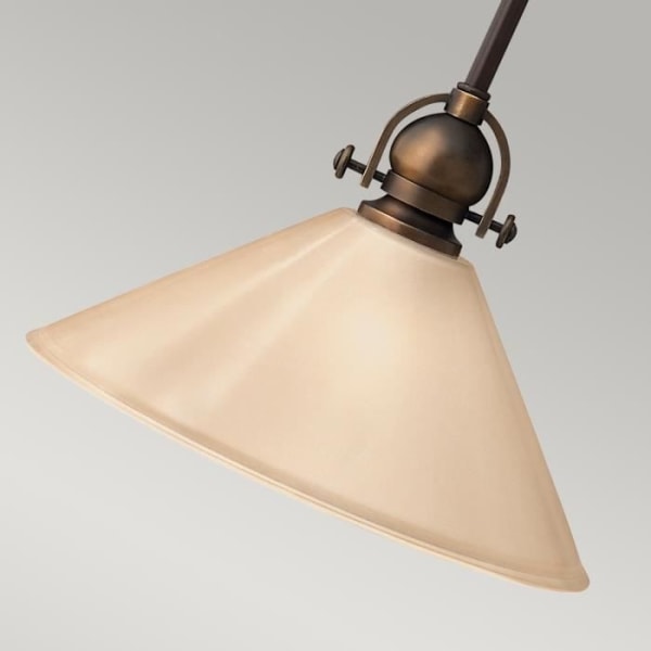 Elstead Mayflower - Olde Bronze 1-Light Mini Dome Loftspendel, E27