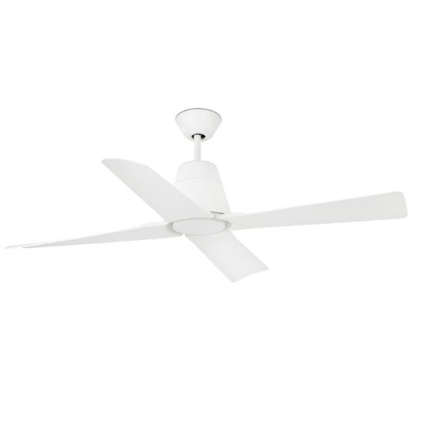 Loftventilator - Lorefar - TYPHOON - Hvid - 130 cm - 6 hastigheder - IP44 Vit