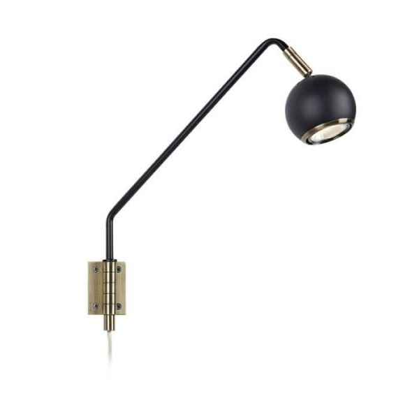 m a r k s l o j d COCO Væg 1L sort/Antik - 7330024567436 Sort, Messing