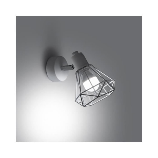 ARTEMIS 1 vit vägglampa - SOLLUX - Modern - Loftowe - Funktionell