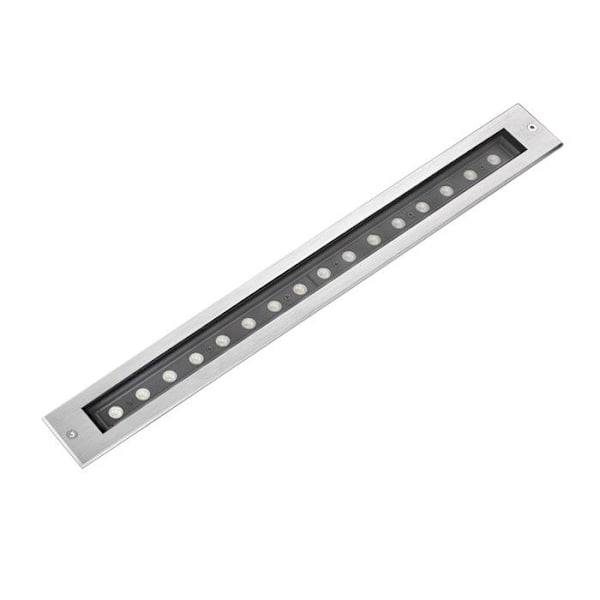 Diffusor LED inbyggd - FALLS - 18W - Justerbar - IP65 - Blandad NICKEL