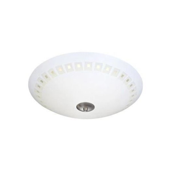 Plafonnier - GENERIQUE - ADRIA - 35 cm - Dæmpbar LED - Hvid Metal Vit