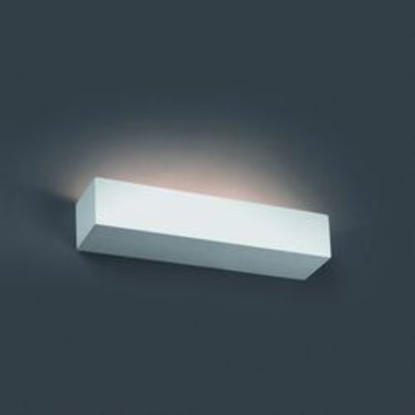 EACO-Plaster væglampe L35,3cm Hvid Faro Vit