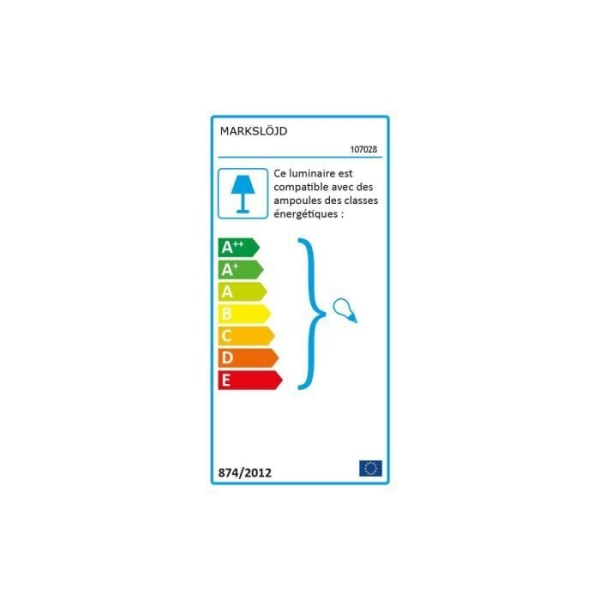 GRANSO lysekrone (3x40W) i glas og sort metal