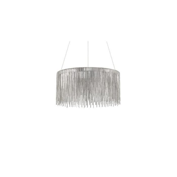 Pendellampa - IDEAL LUX - VERSUS 168 glödlampor - Metall - Grå - Inomhus - LED