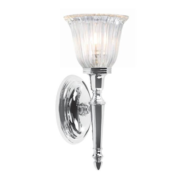 Dryden Vägglampa polerad krom