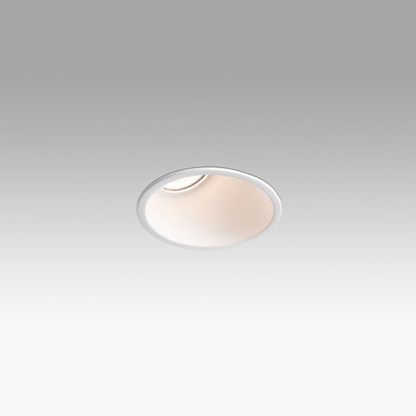 Rund loftlampe - FARO - Faro Fresh - Hvid - GU10 - Indendørs - Dæmpbar NICKEL