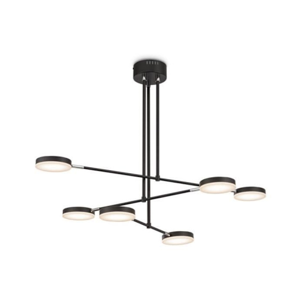 Maytoni Fad Modern Fad Integreret LED Sort Pendel Loftslampe Sort
