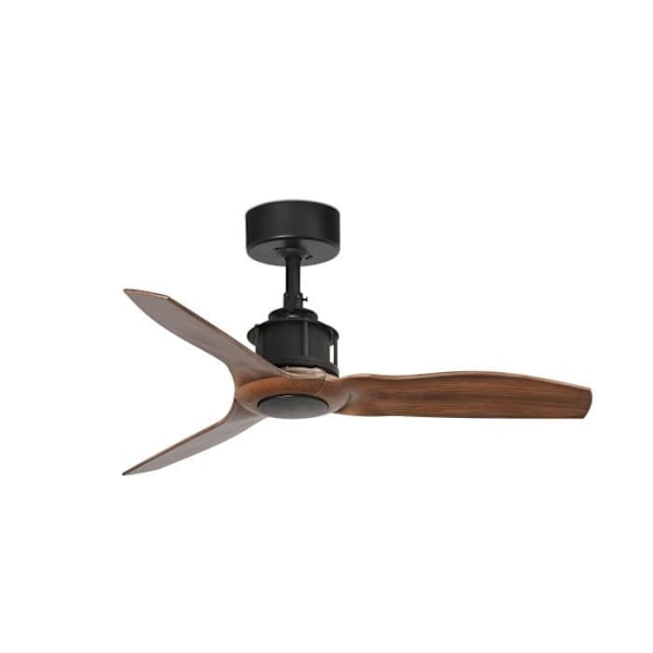 JUST FAN Takfläkt svart/trä 91cm 33425