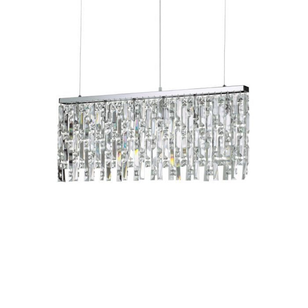 Ideal Lux Lighting 6 Light Pendel Light Chrome IDL199993