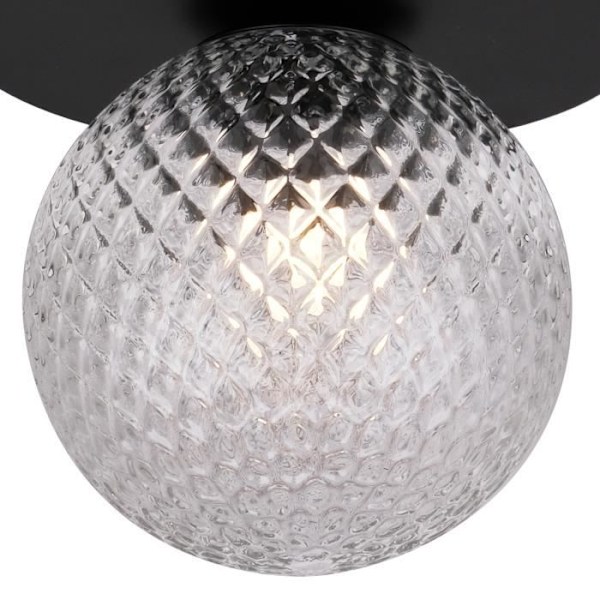 Loftslampe 1XG9 D150 Glaskugle Trans-NG MUSA
