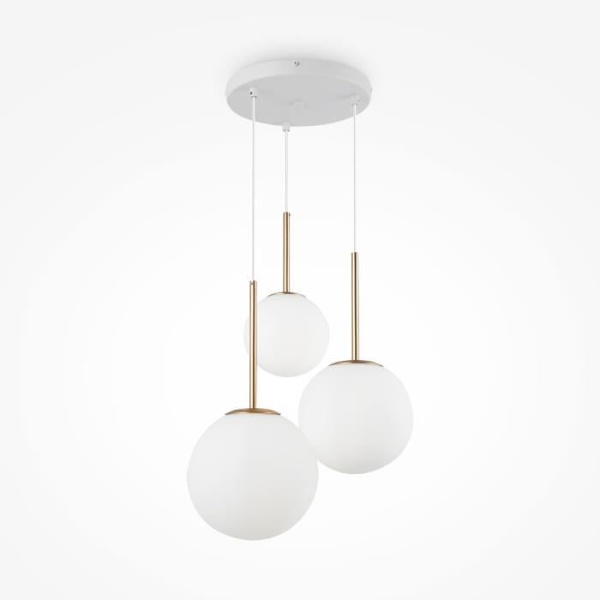 Loftlampe - Maytoni - Basic Form - 3 Lyskilder - Metal - Guld E14