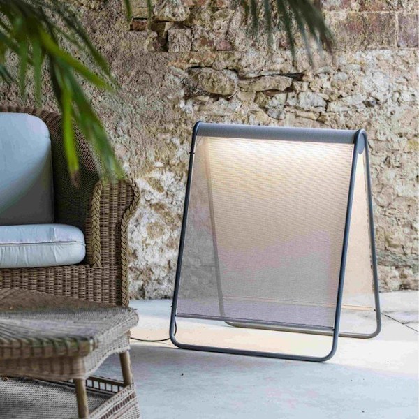 Faro Barcelona 71242 - CADAQUÉS Beige gulvlampe CROMAD