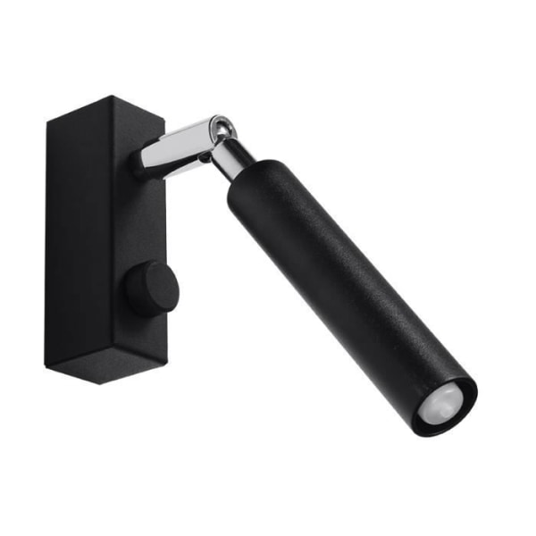 EYETECH 1 Modern Loft Design Væglampe til Soveværelse Stue Trapper Gang - Sort