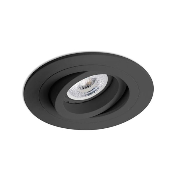 RADÓN Infälld taklampa svart från FARO 43408 Svart