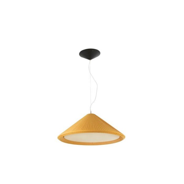 Hängande lampa - FARO - Rostgul - 70 cm - 3 glödlampor - Metall GRÅ