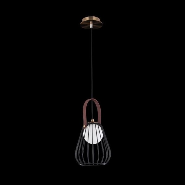 Maytoni taklampa, modern, 1 lampa, svart metall, taklampa i glas, 1 glödlampa, exkl. G9 28W 220-240V