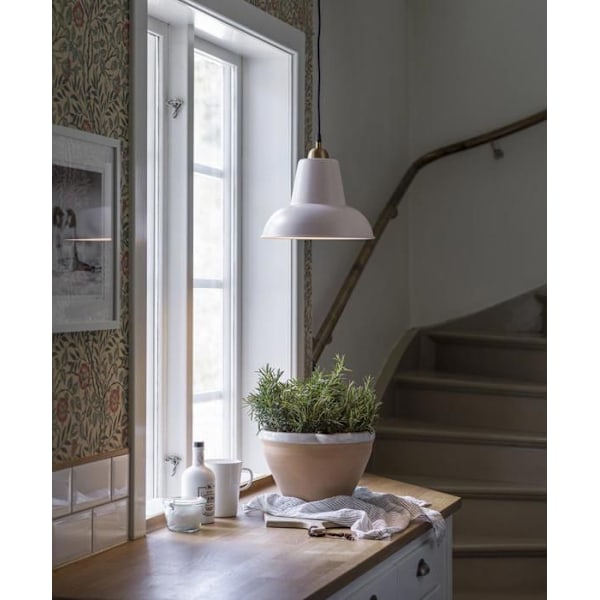 Svart hänglampa 30cm