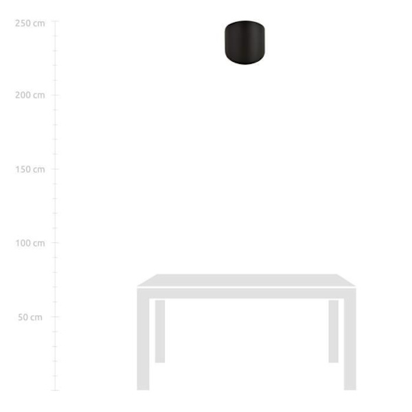 Emibig FORM Form Vägglampa Flush Black Curved 1x G9