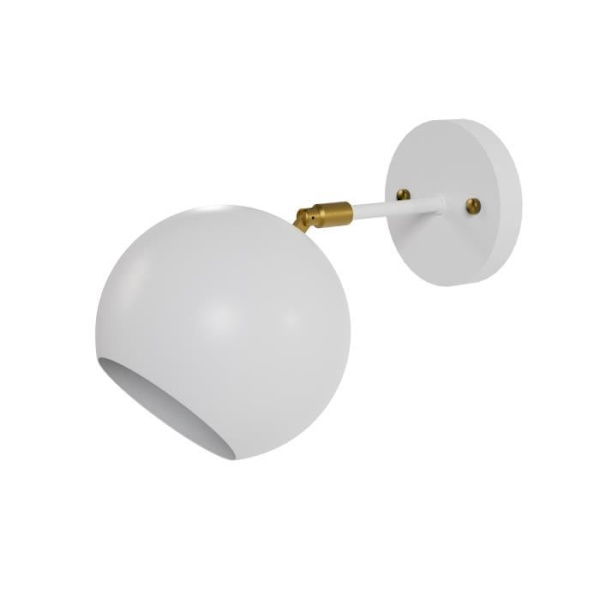 Væglampe 1XE27 ORBIT D150 BL Metal