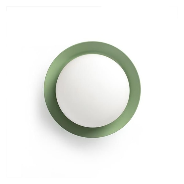Faro MAY Led Green Flush Væglampe, Loftslys IP44 NEGRO