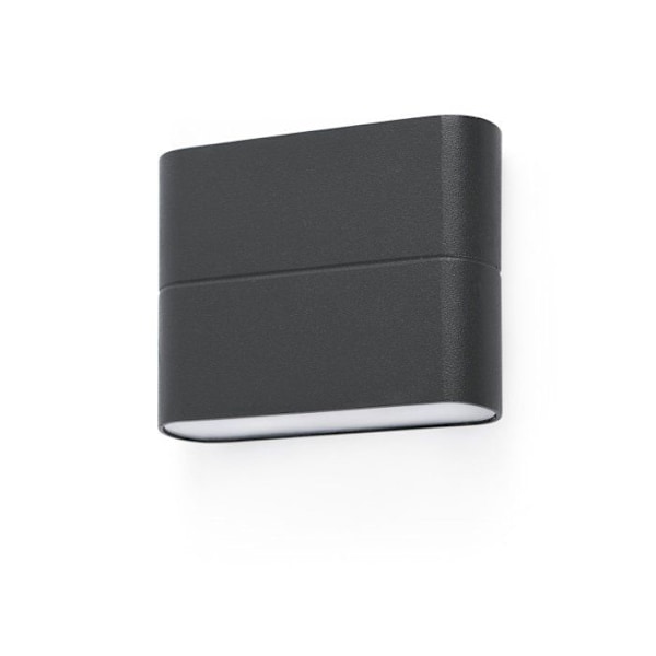 Faro Aday LED udendørs væglampe antracitgrå aluminium 70645 - 1 LED pære - 6W - IP54 Kolgrå