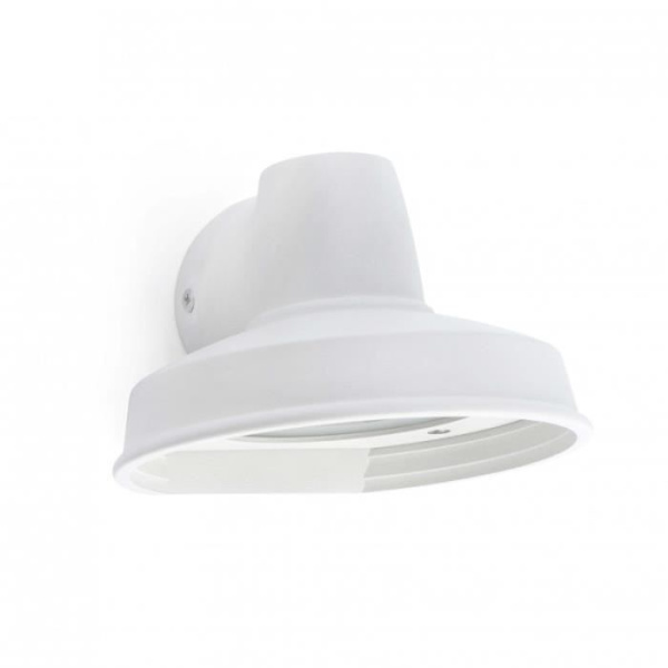 Bronx hvid havevæglampe 1 pære - FARO - Aluminium - Udendørs - LED Hvid