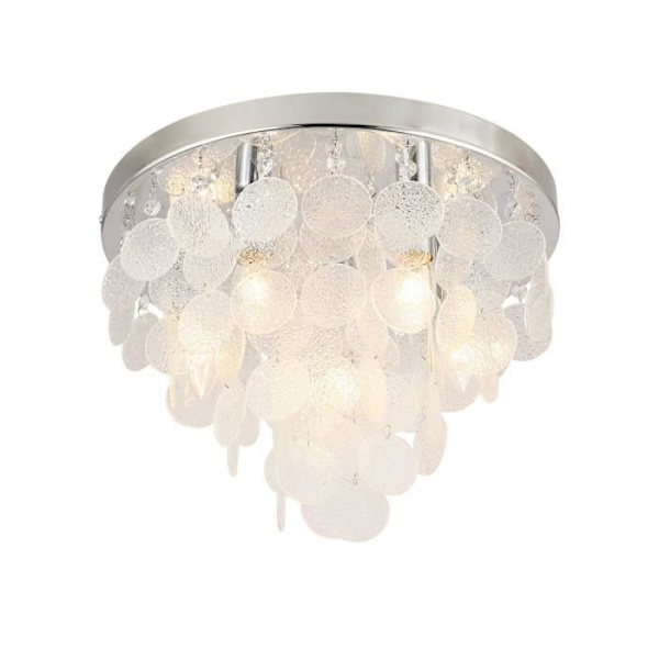 Zumaline PARDO Taklampa, Krom, 6x E14