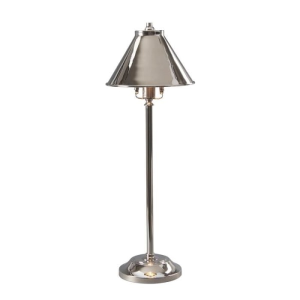 Provence lampe, poleret nikkel