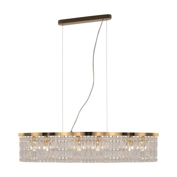 Loftlampe - Maytoni - Dune - 6 lys - Guldmetal - E14 - Moderne design