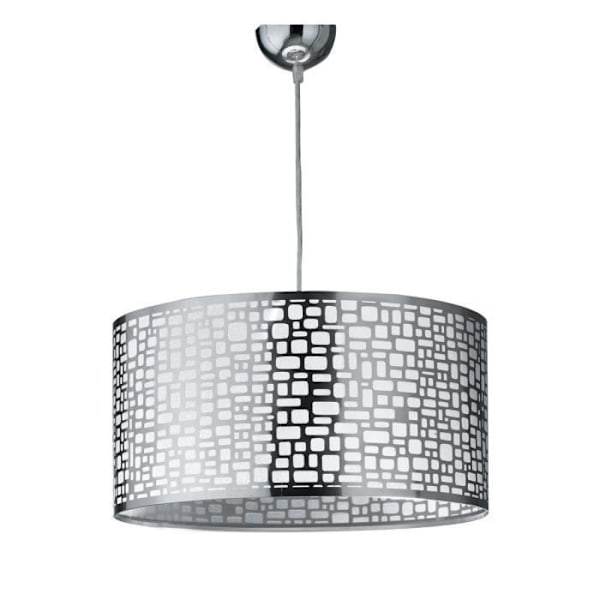Loftlampe - Onli - BRUCE - Cylindrisk - Metal - Sølv - E27