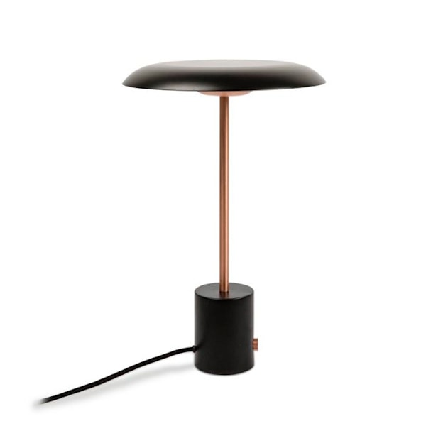 HOSHI - LED bordlampe Sort/Kobber H40cm NICKEL