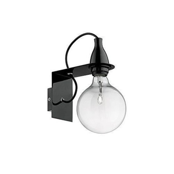 Ideal Lux 045214 Minimal AP1 Væglampe Sort