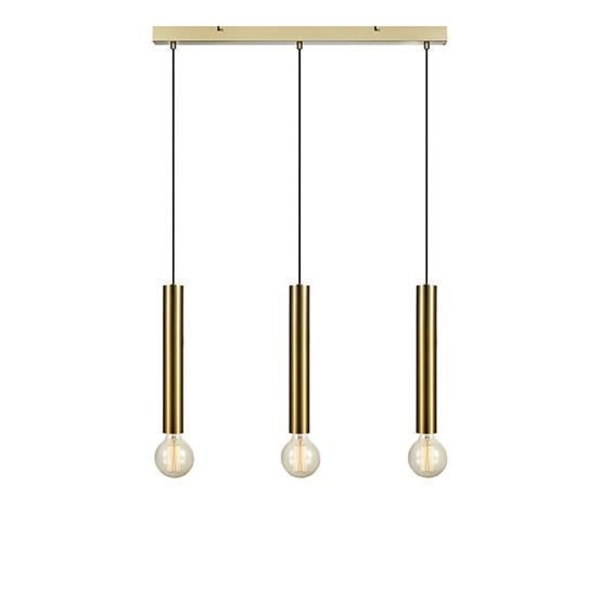 Markslojd SENCILLO Sencillo 3-Light Ceiling Pendel Bar i messing