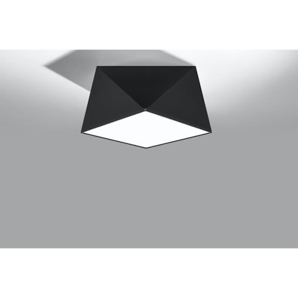 HEXA 25 Sort Moderne Loftslampe Indendørs Lampe til Soveværelse Stue E27