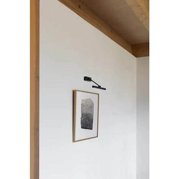 Faro Magritte LED vägglampa Svart Aluminium 61086 Svart