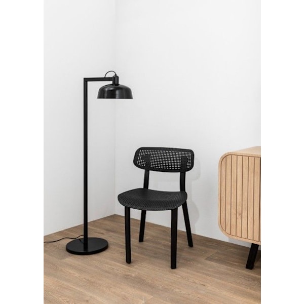 Arbejdslys - FARO - Tatawin - Mørk satin - E27 - 135 cm Satin svart