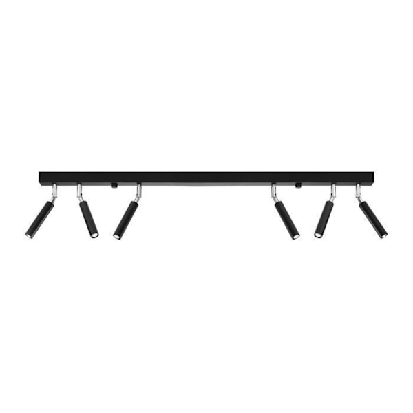 EYETECH 6 Taklampa Modern Loft Design för sovrum Vardagsrum Trappor Korridor - Svart