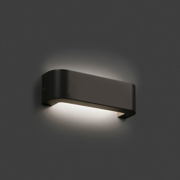 Vägglampa utomhus Fäste mörkgrå 270 Lm (20 W) Mörkgrå NEGRO