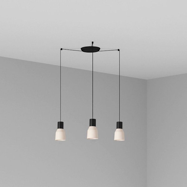 KOMBO Golvlampa beige Ø120 3L 68592-3L BLANCO