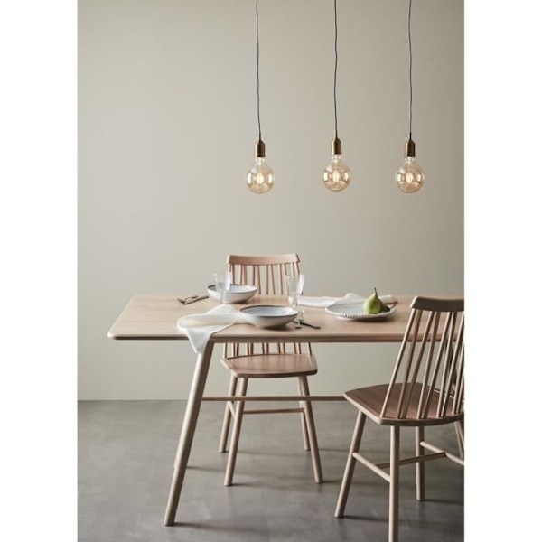 Markslojd BRONX Bronx 3-Light Ceiling Pendel Bar, rak brons